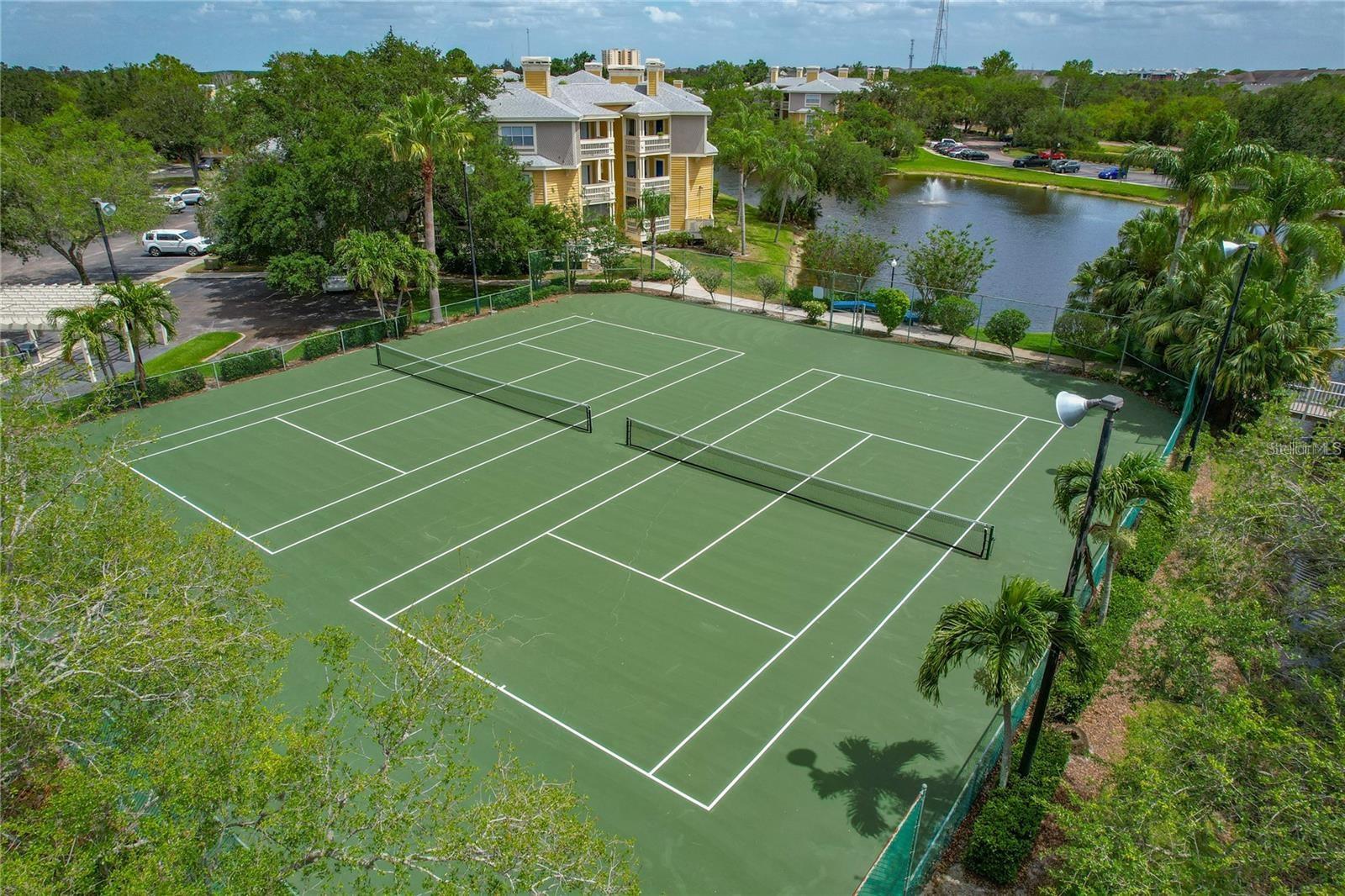 Tennis and pickleball courts