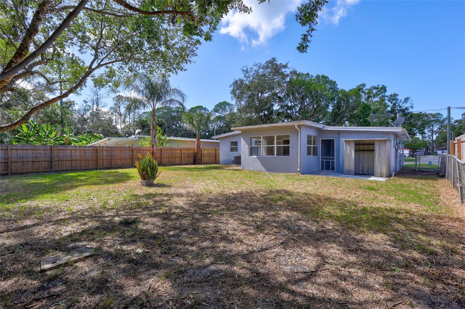 Huge backyard with room for a pool!