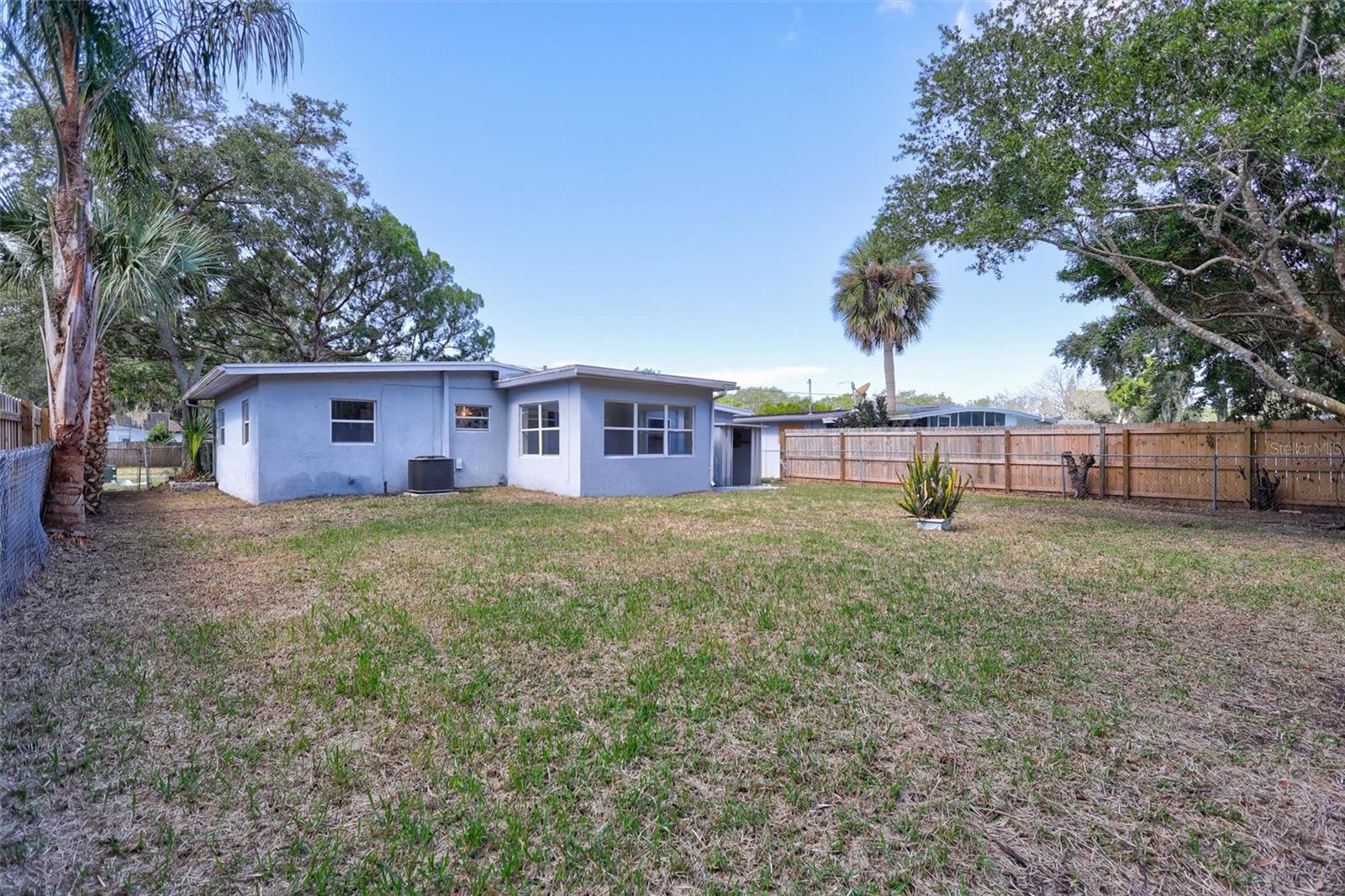 Huge backyard with room for a pool!