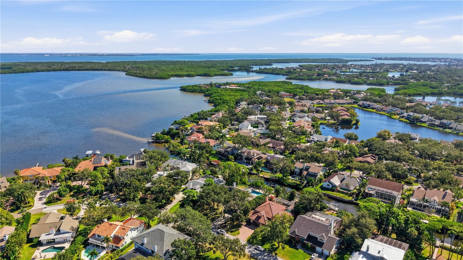 Boat Route out to Tampa Bay
