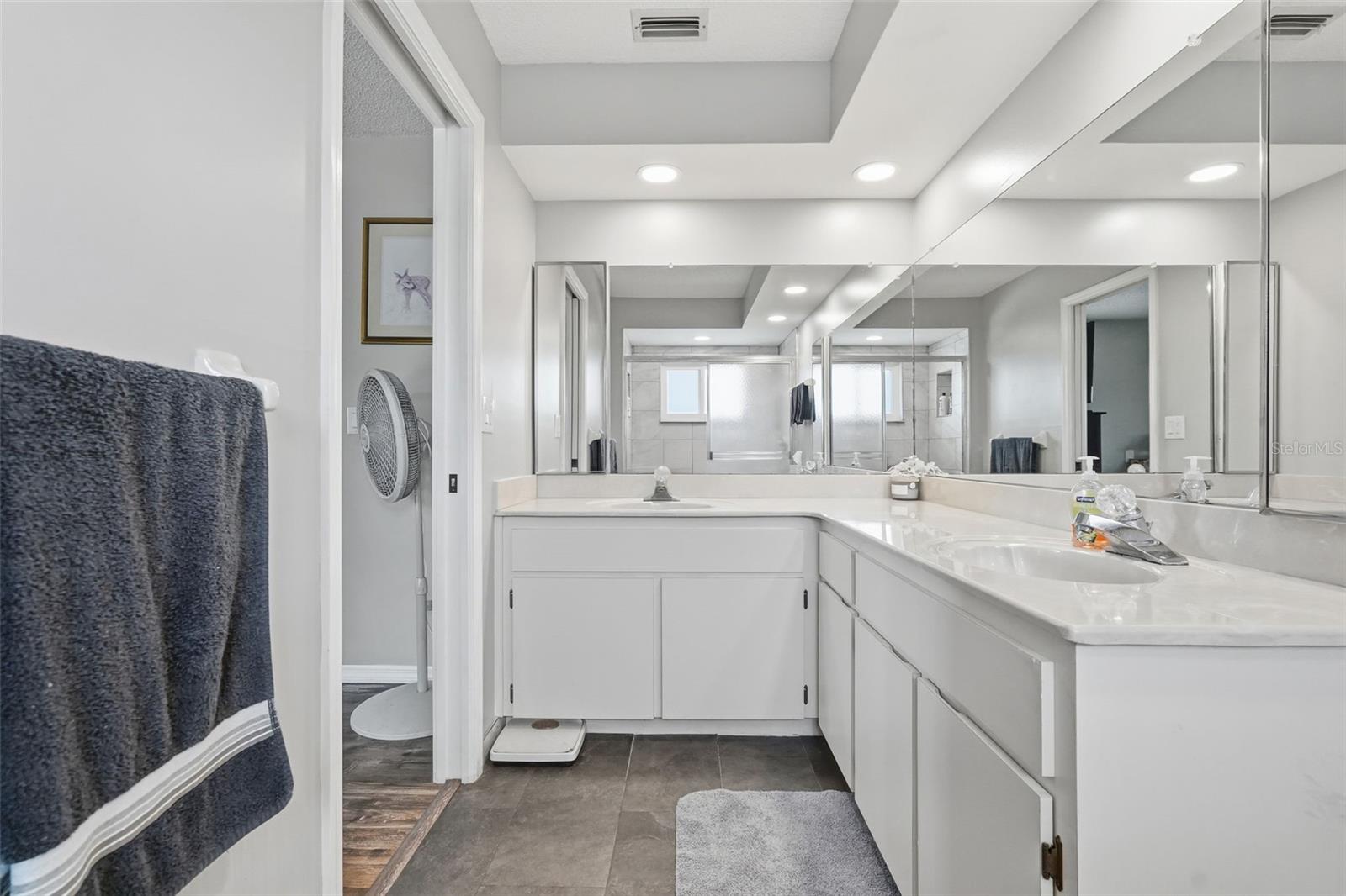 Primary attached bath