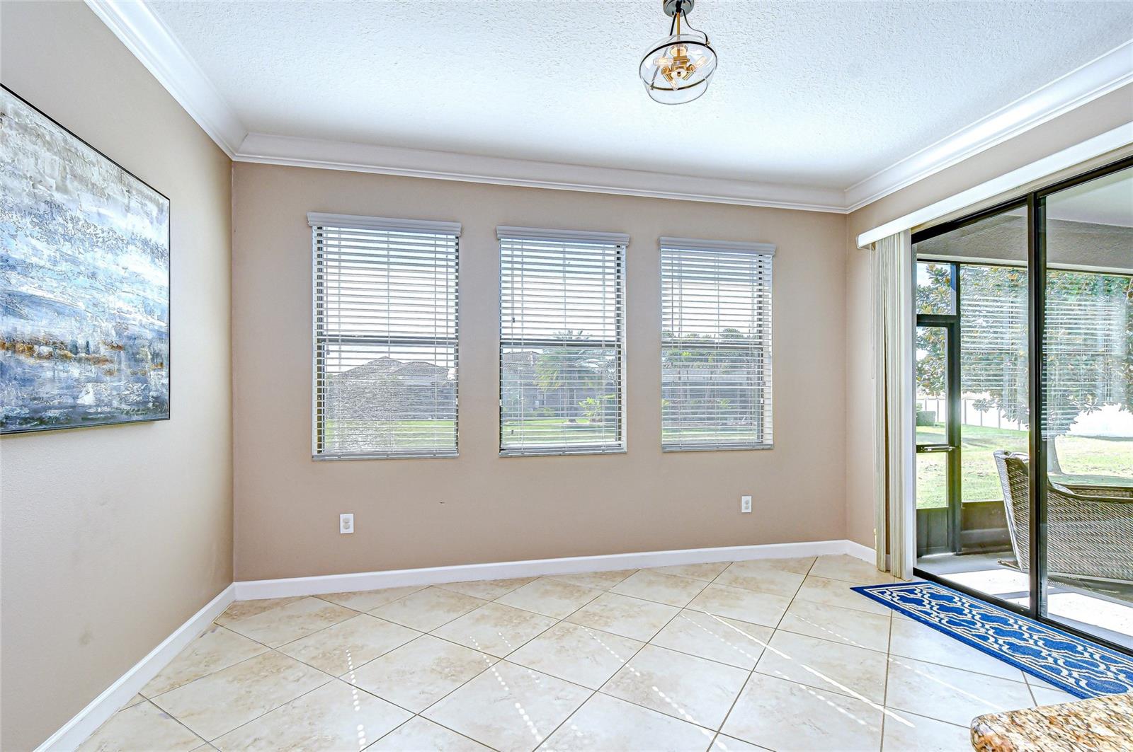 Breakfast Nook – Pond Views Every Morning