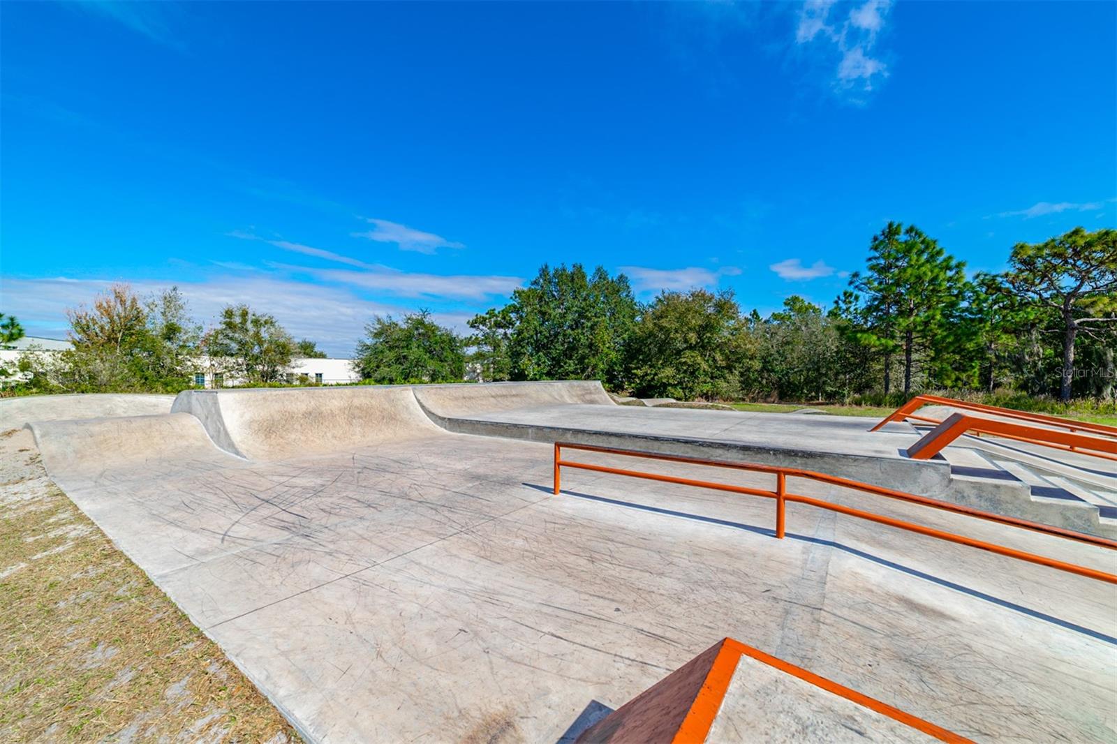 The skate park