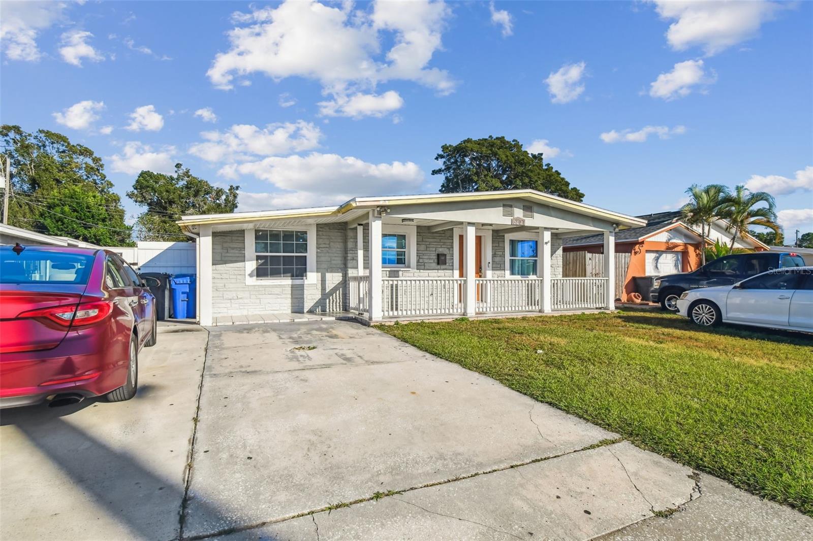 Front exterior (main home)