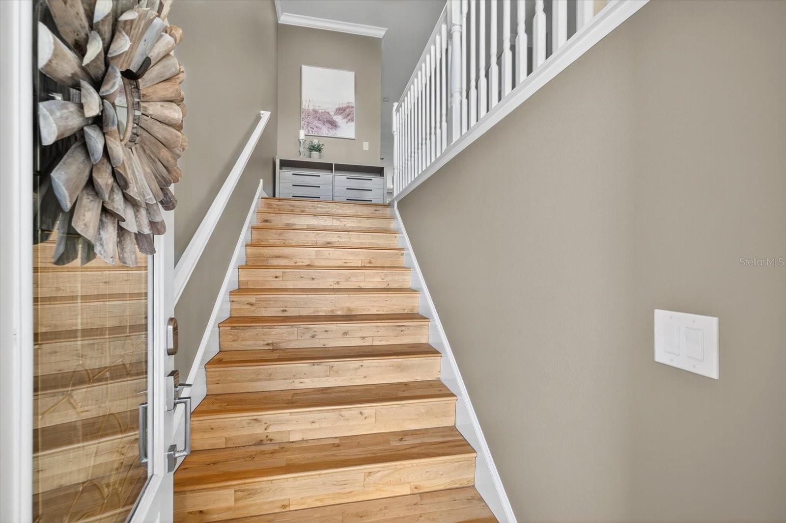 View from front door to 2nd level