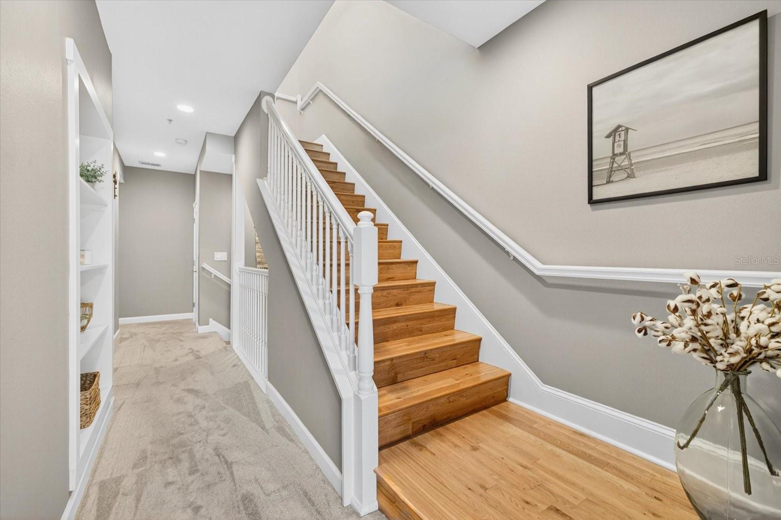 Stairway to 4th level