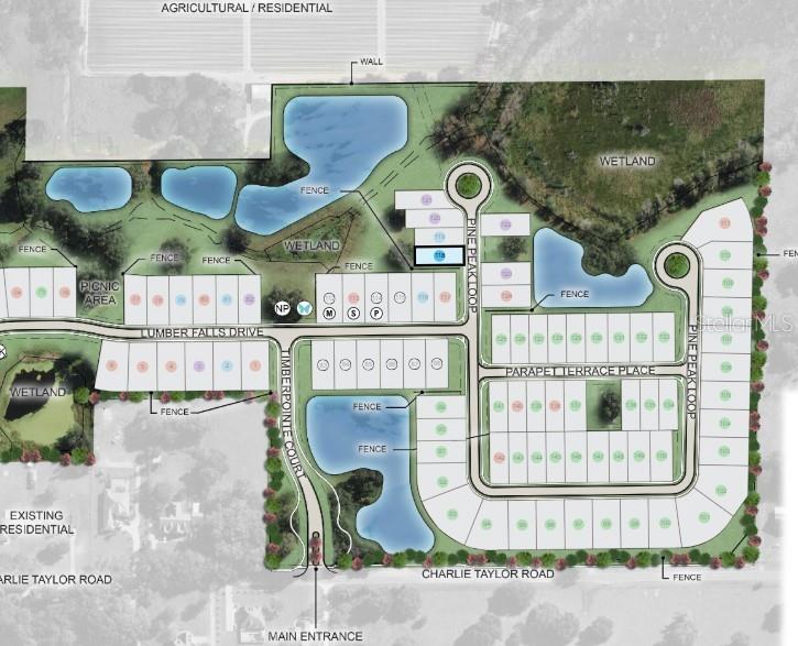Timber Ridge - Site Map