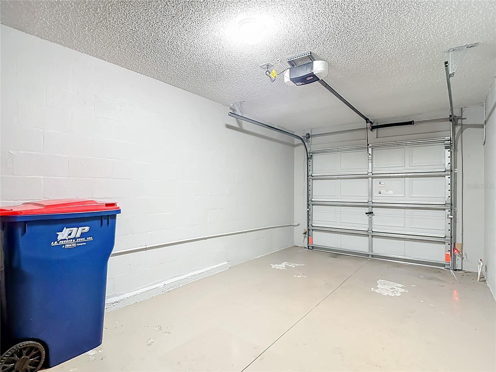 Attached Garage from Hallway Entrance