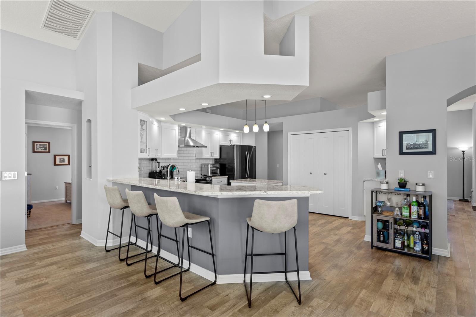 Gourmet kitchen designed to inspire.