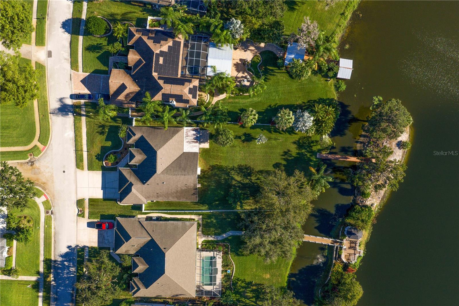 Aerial views that show your very own private island