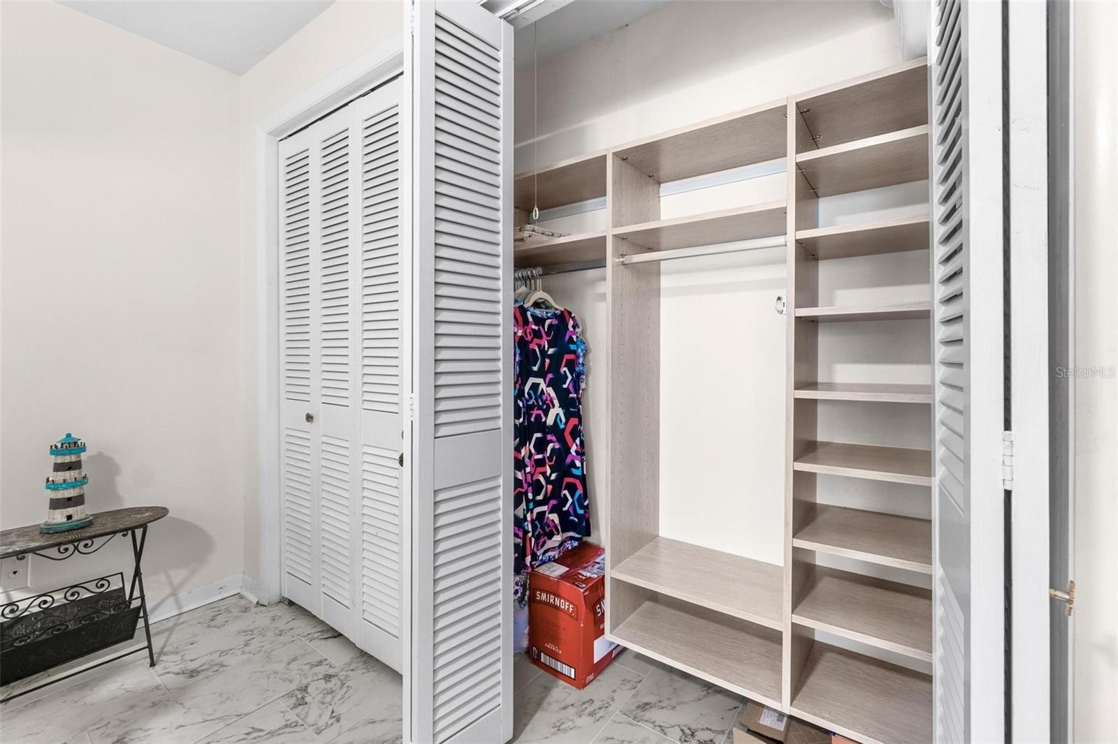 California closet in Primary bedroom