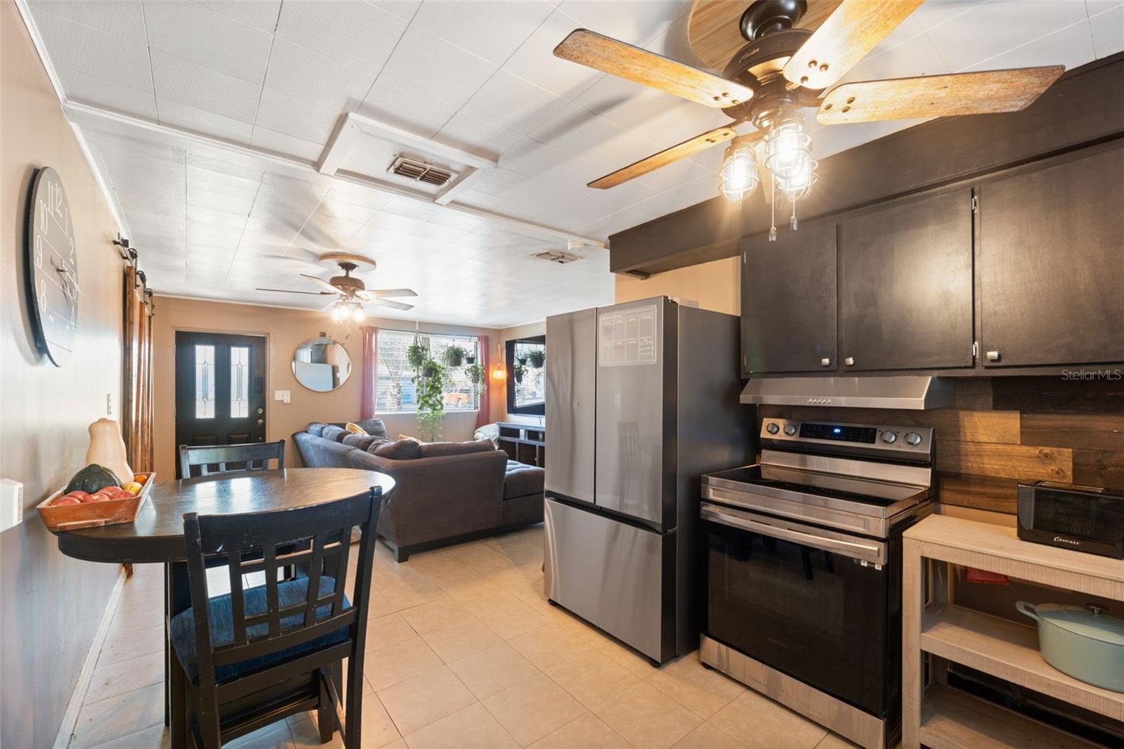 Kitchen/Dining/Living