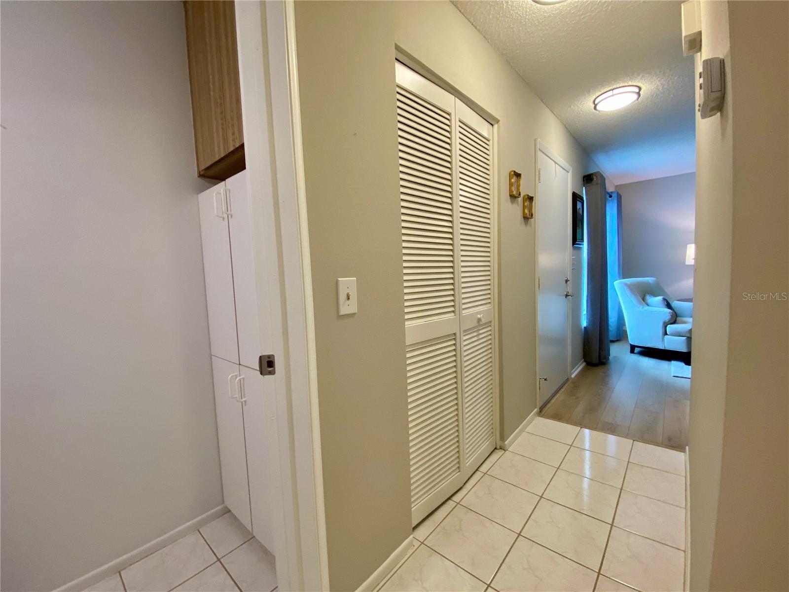 storage and coat closet