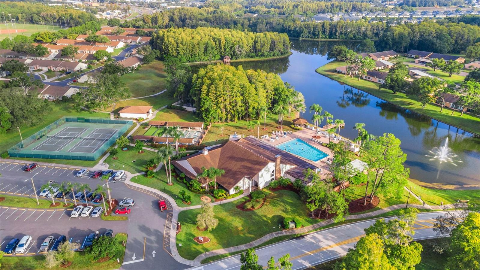 The Clubhouse, bocce, Heated pool, shuffleboard, & more