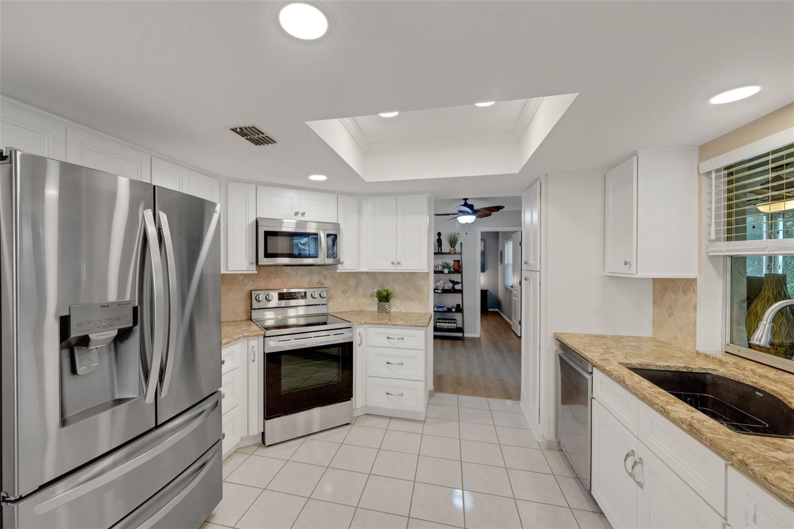 Kitchen is the heart of the home - what a great refrigerator!