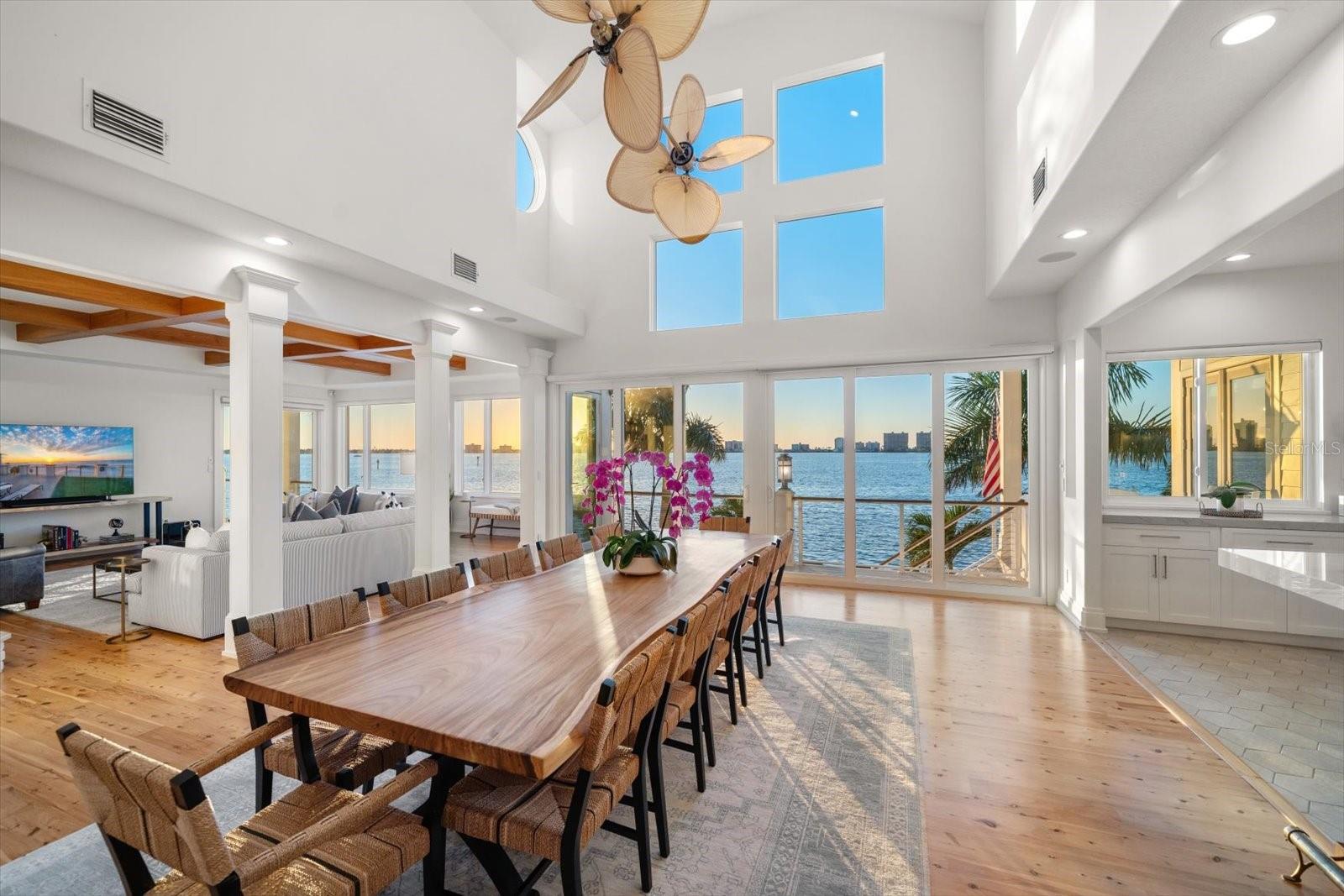 Open concept main floor