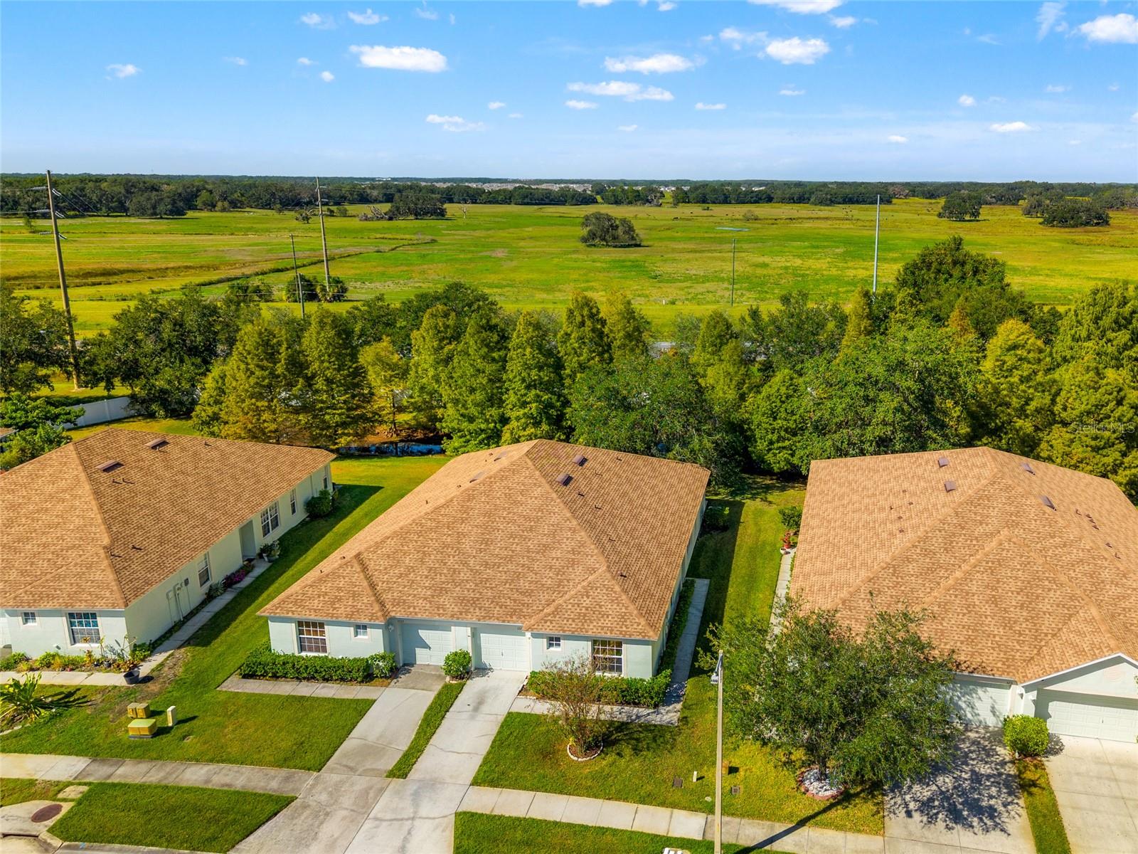 Across the road behind this home are hundreds of acres of farm-land that isn't likely to be developed any time soon!