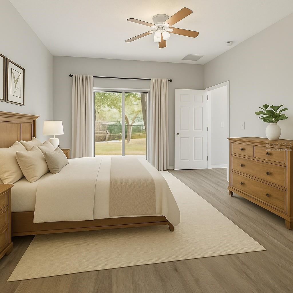 Virtually Staged - Primary Bedroom