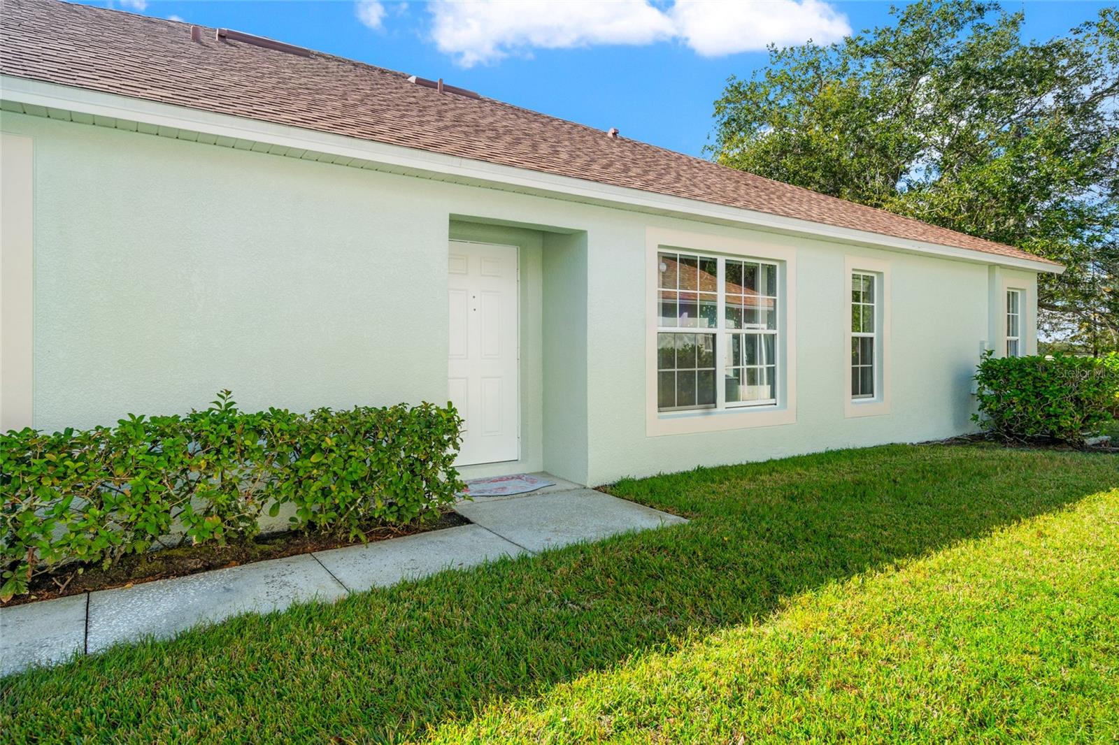 Front door of the home.