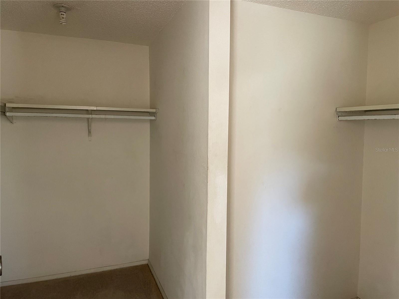 Primary walk-in closet