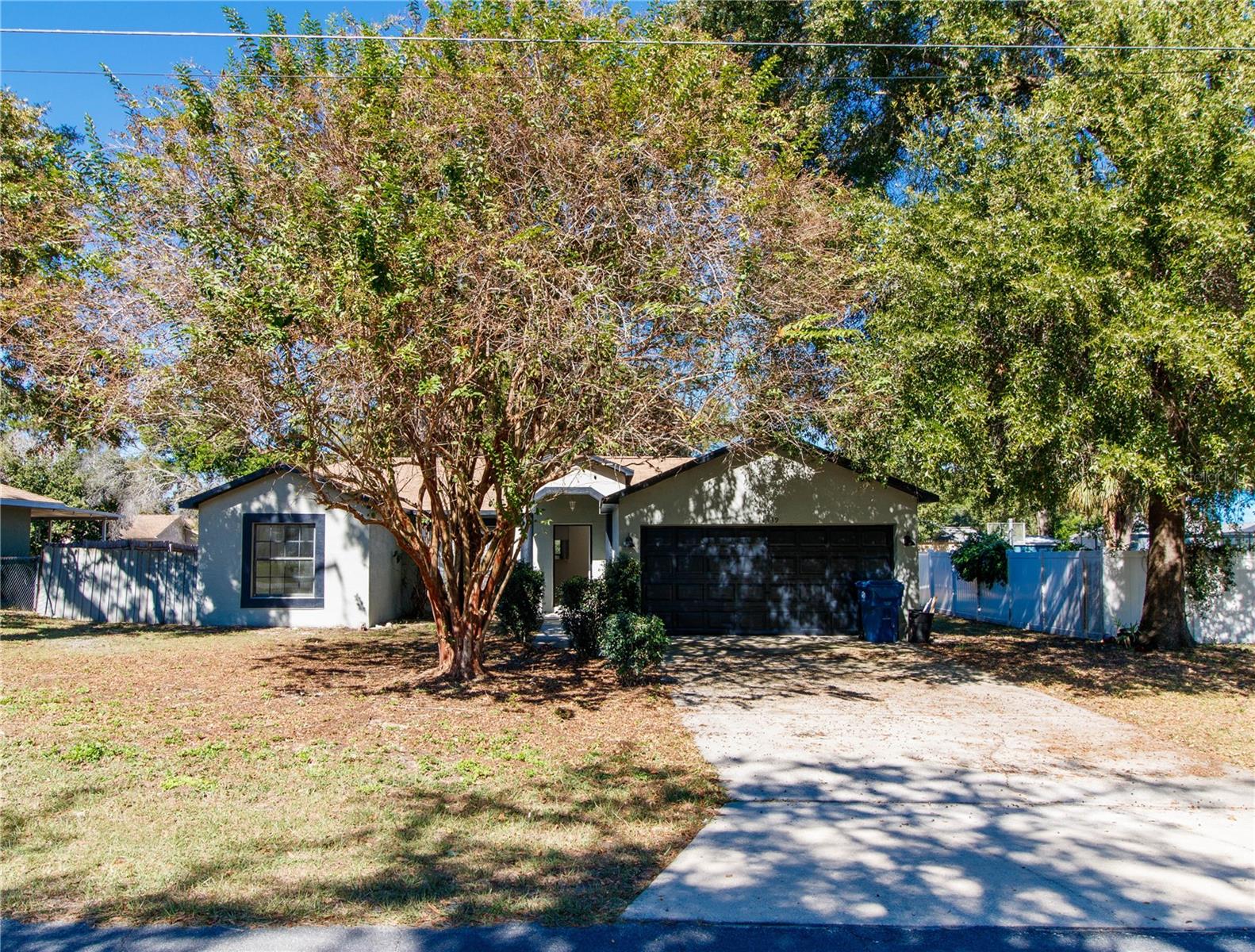 Driveway with plenty of parking