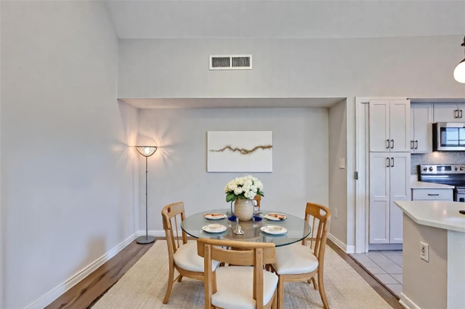 Staged Dinning Room