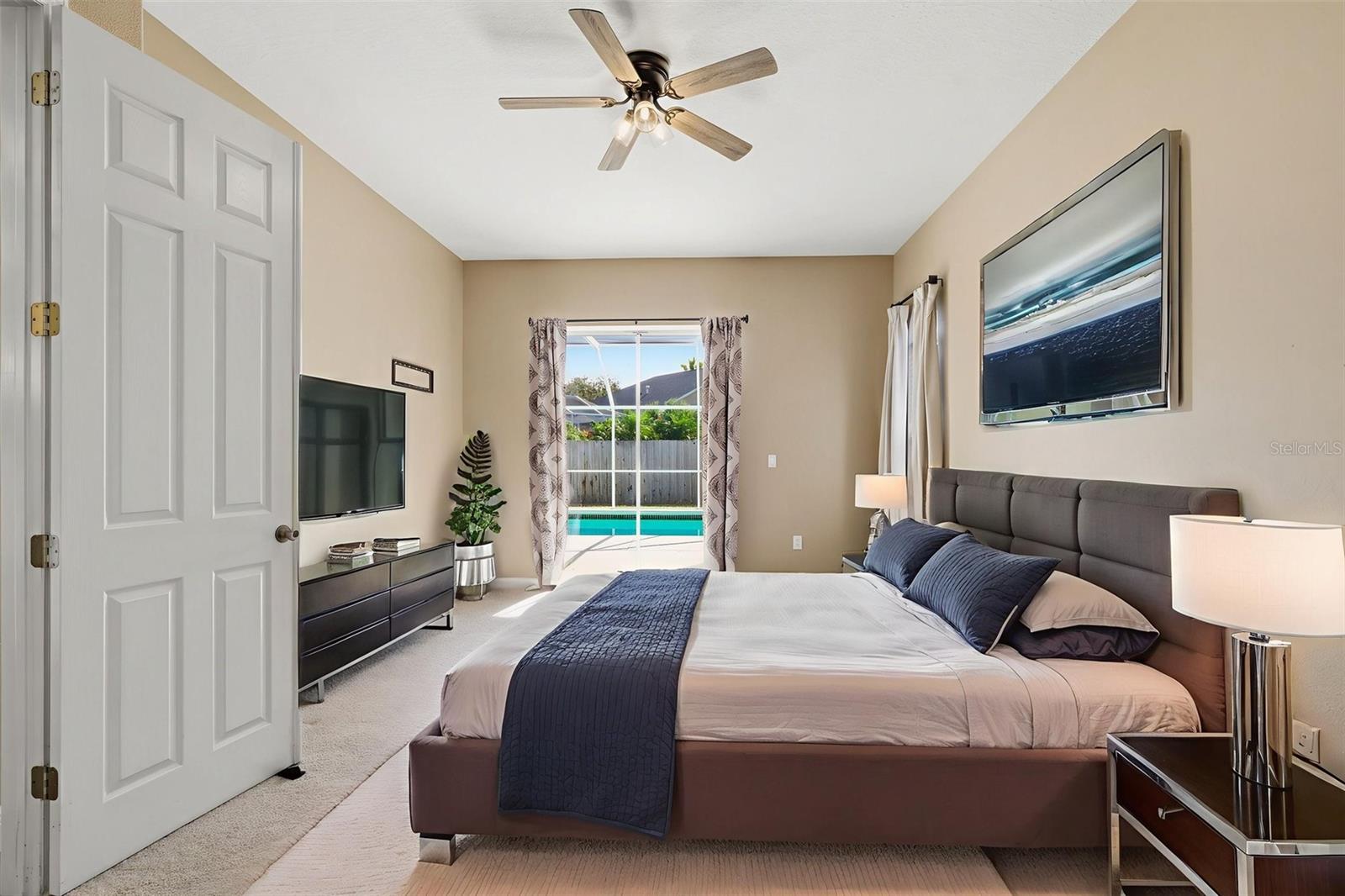 Primary Bedroom Virtual Stage