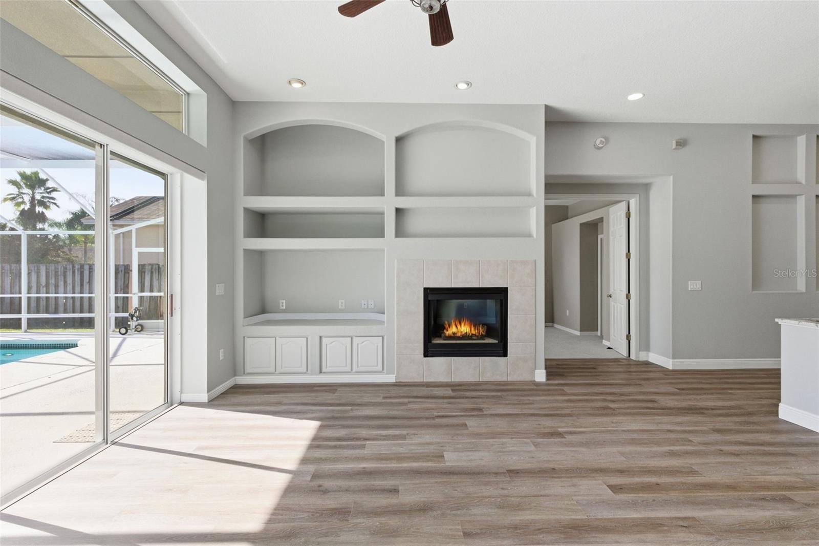 Great room with Fireplace