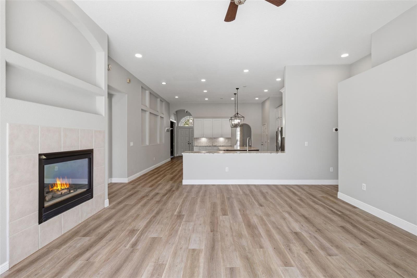 Great room with Fireplace