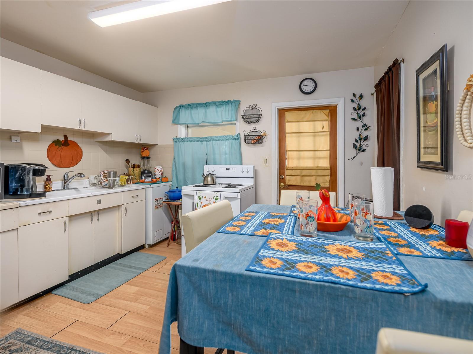 Kitchen with eating space