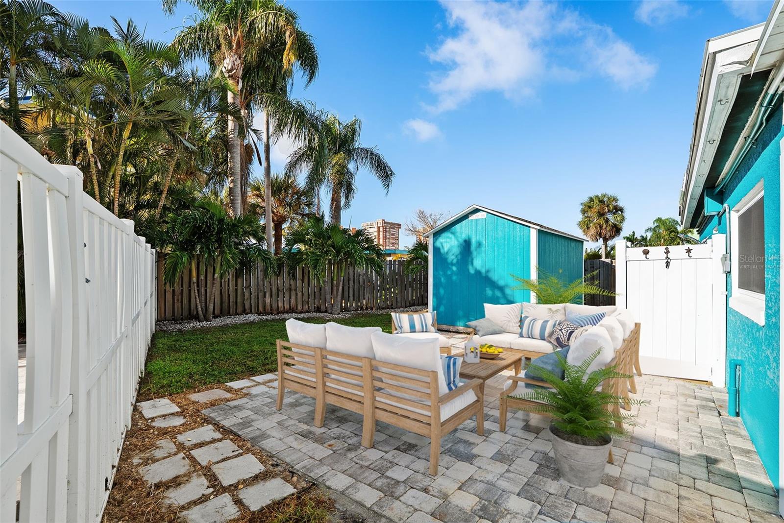 Virtually Staged Patio