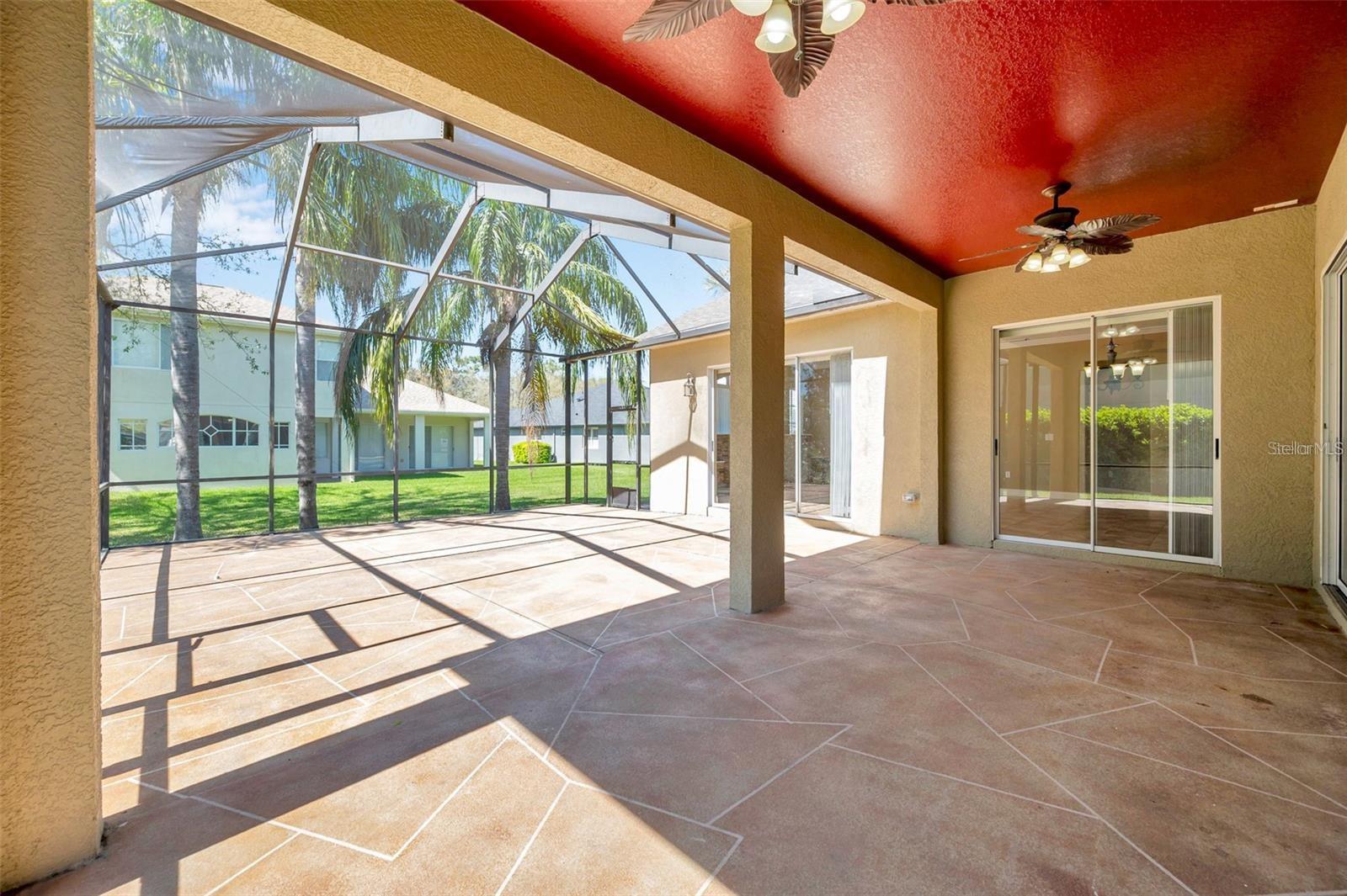 Extended screened lanai