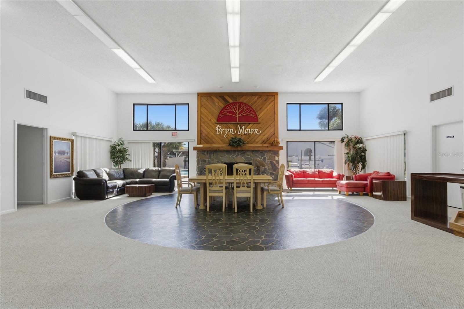 Clubhouse activity room