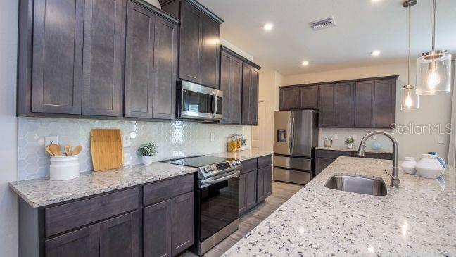 Model home - actual features may vary.