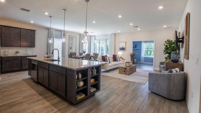 Model home - actual features may vary.