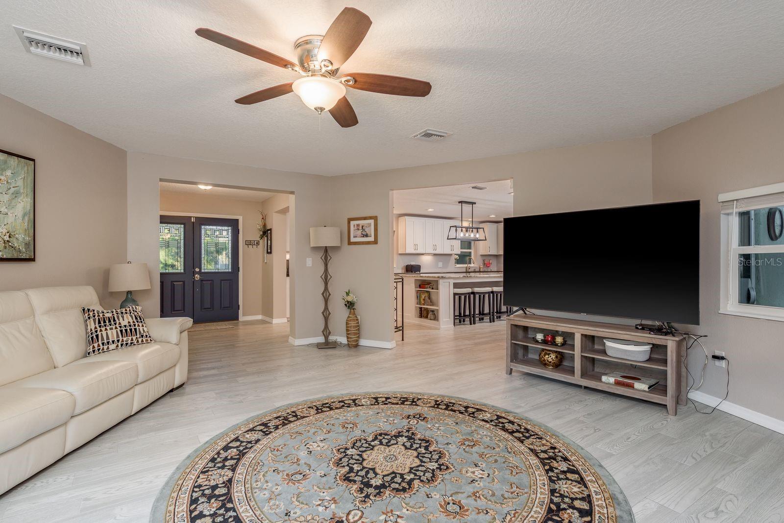 Family roommates & Fire place