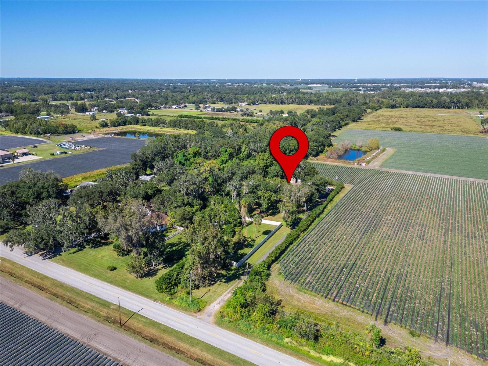 Ariel at 332 Holloway Rd, Plant City