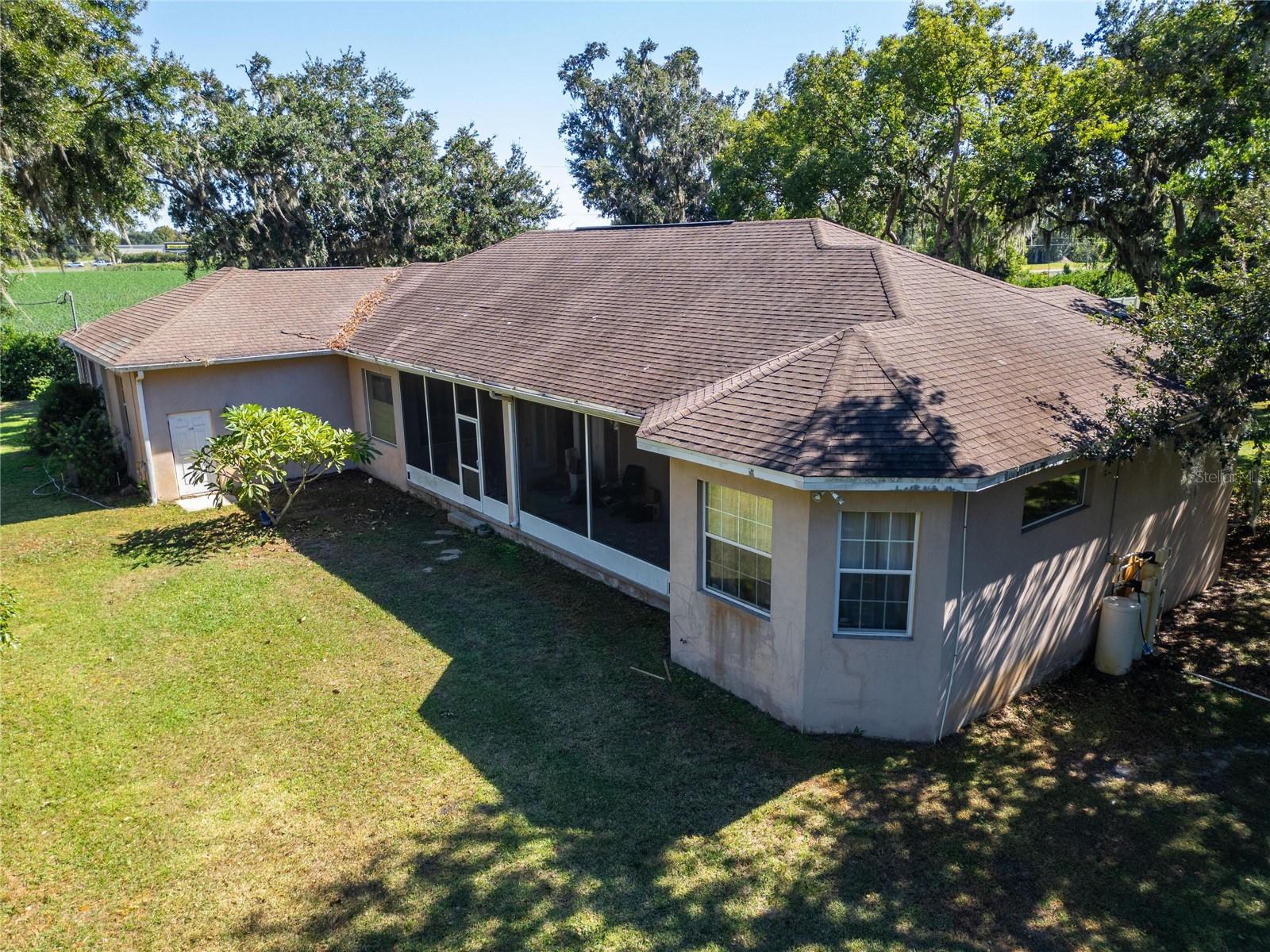 Aerial at 332 Holloway Rd, Plant City