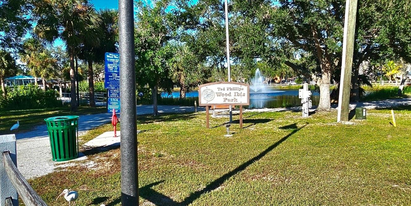 Bring you bike or take a stroll.  Phillip's Wood Ibis Park is just a few minutes away!