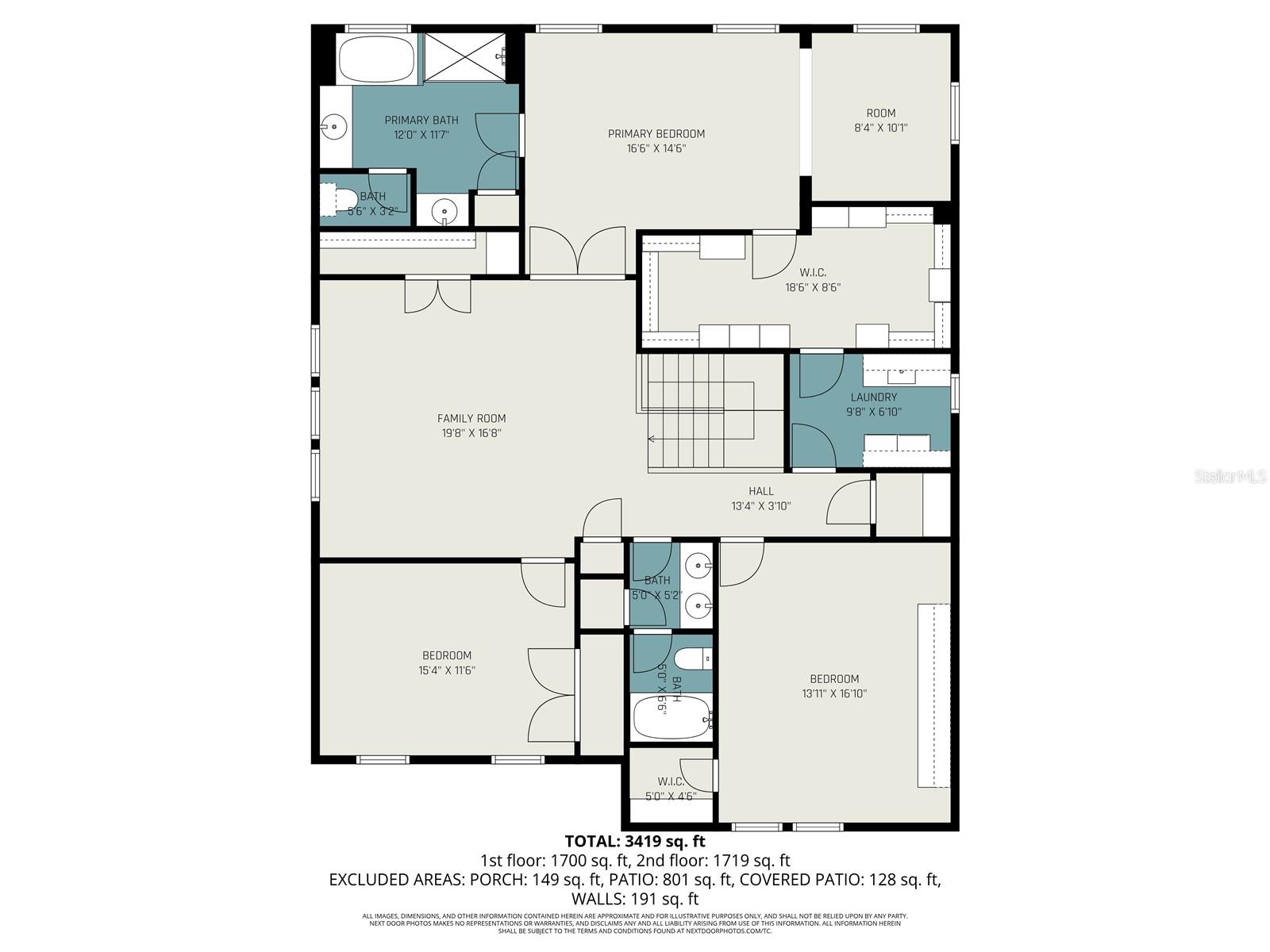 Floor Plan 2nd Level