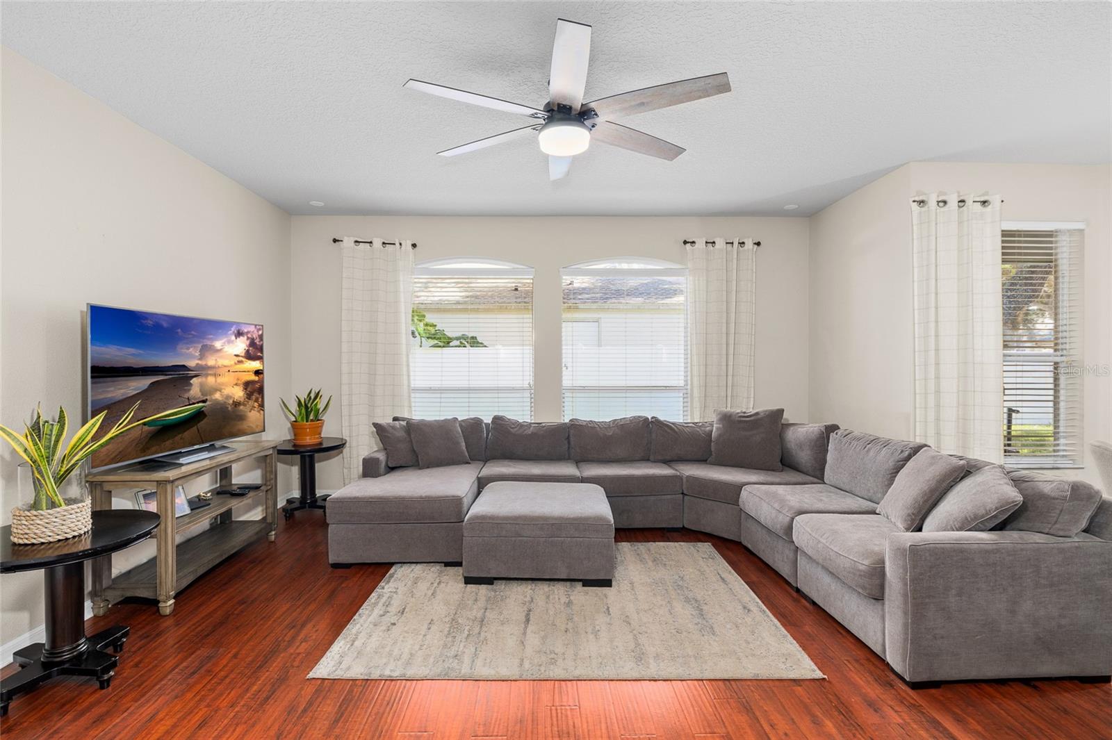 Living Room is HUGE!