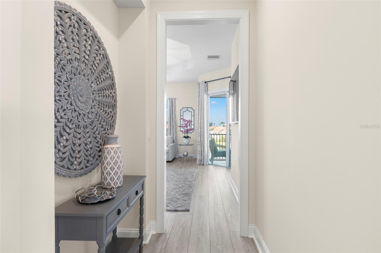 Approaching Owner's Suite.