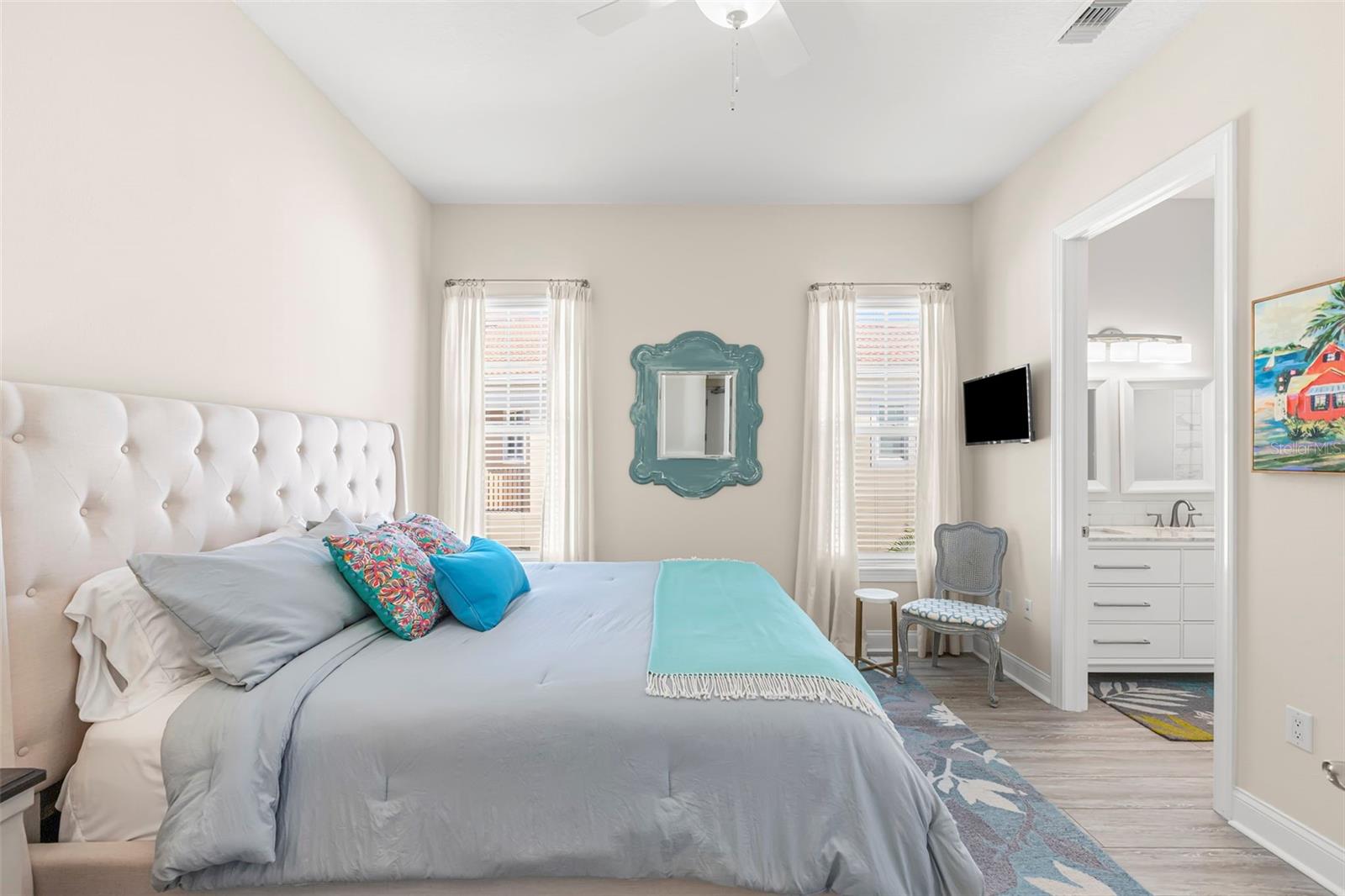 Guest Bedroom 2, with Jack-n-Jill Bath