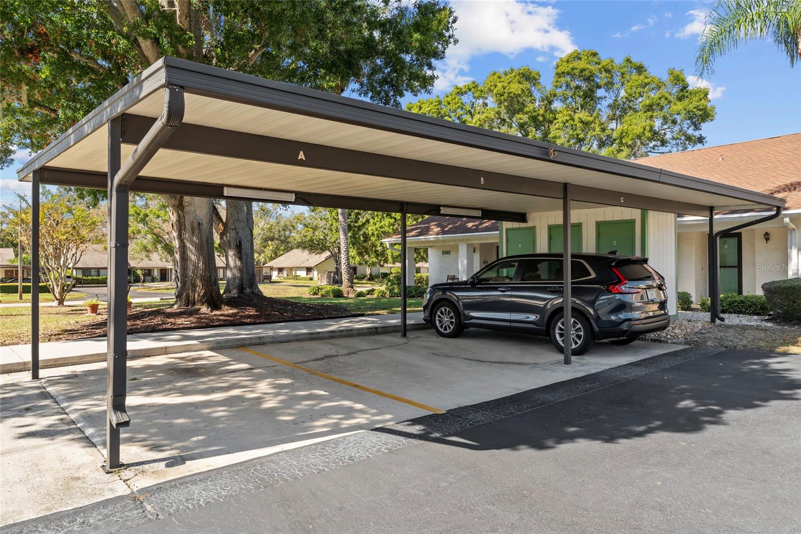 Carport and Storage Shed
