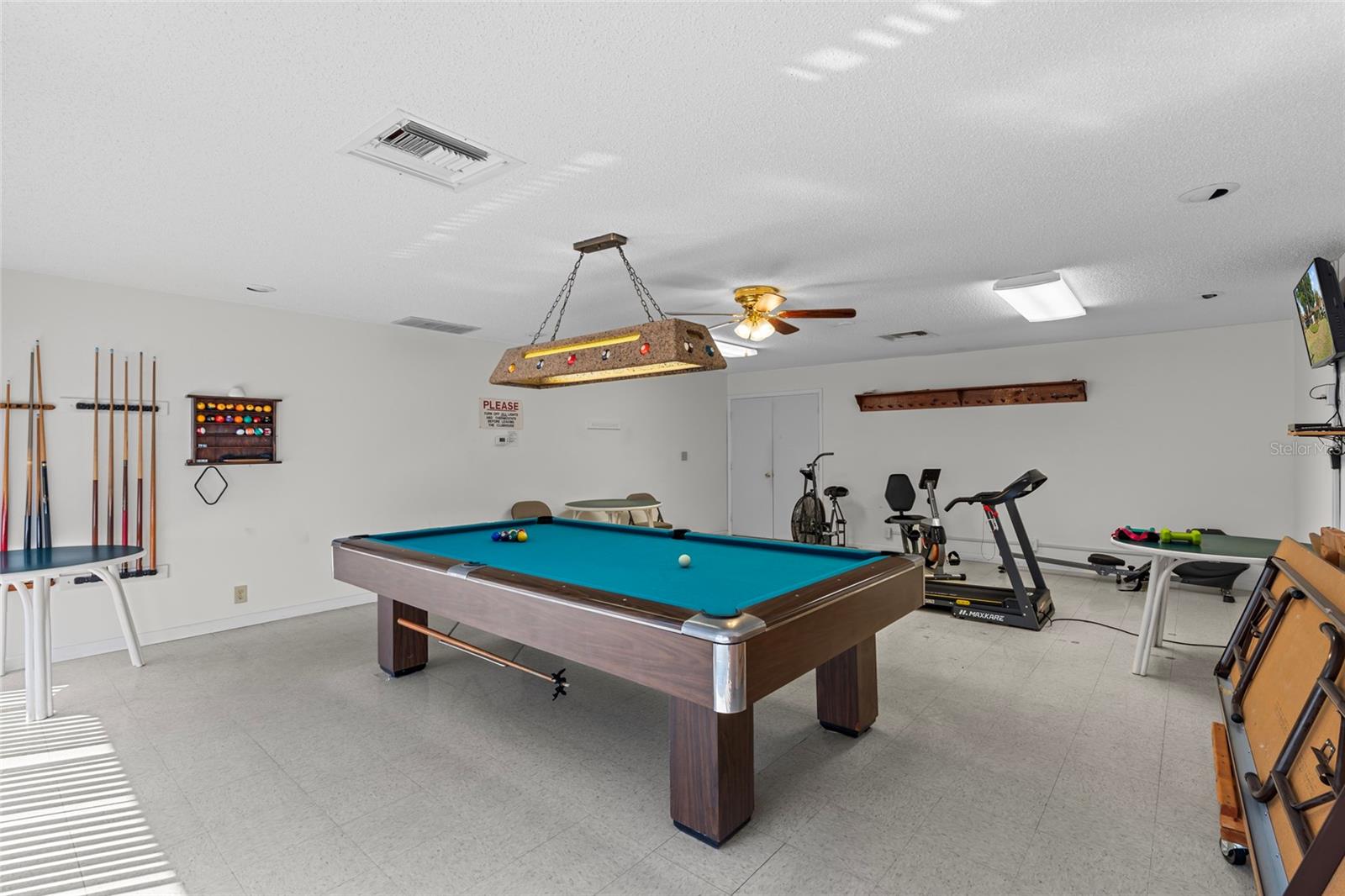Billiard & Fitness Room