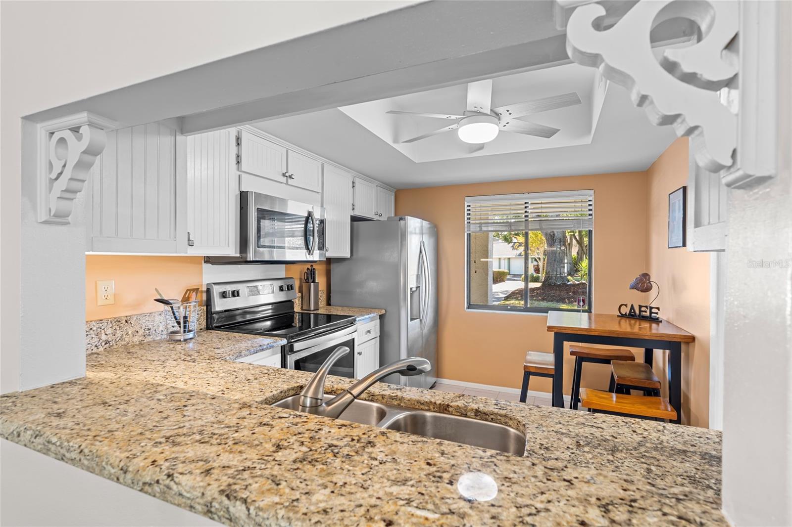 Pass Through from Dining into Kitchen