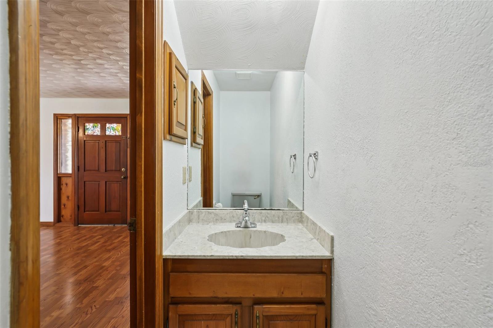 Half-bath downstairs