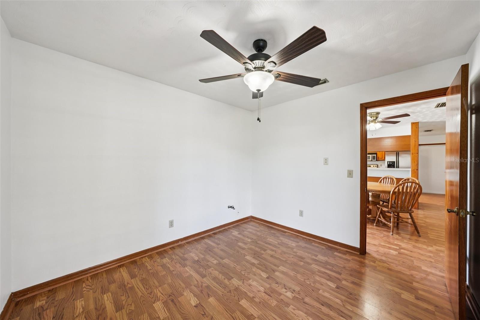 Home Office entrance off of dining room