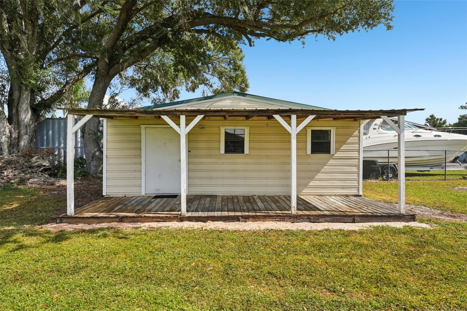 Out-building #2-Craft Cottage (electric only) Rear of property