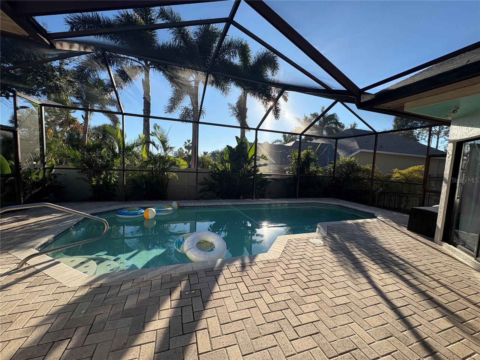 Rise & Shine - Pool morning view